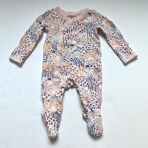 Tea Collection Pink Floral Sleeper